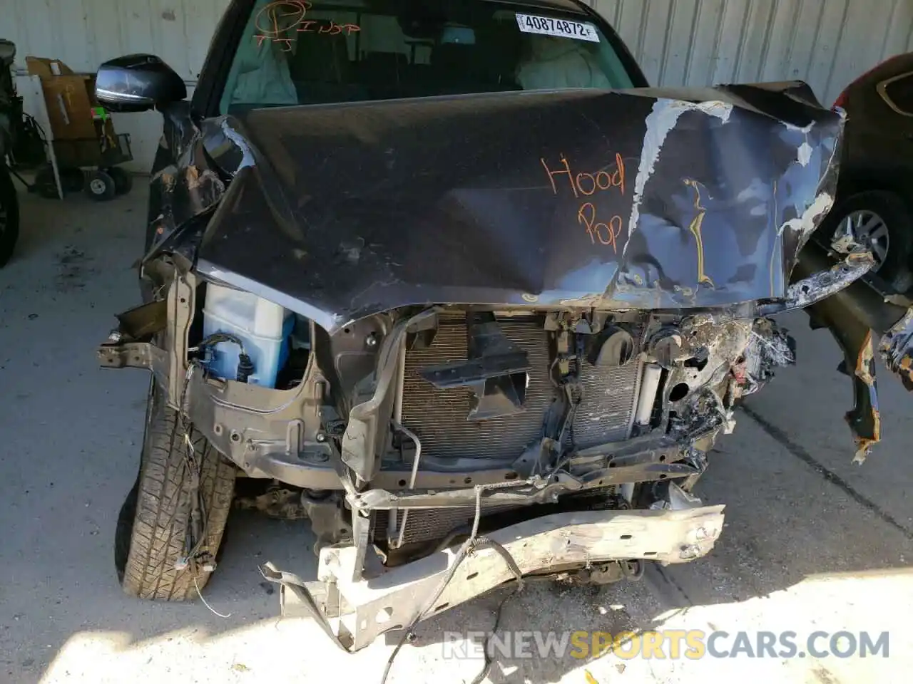 9 Photograph of a damaged car 5TFCZ5AN0LX236296 TOYOTA TACOMA 2020