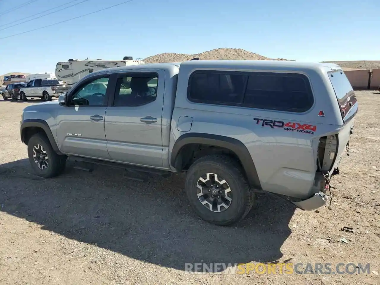 2 Photograph of a damaged car 5TFCZ5AN0LX236704 TOYOTA TACOMA 2020