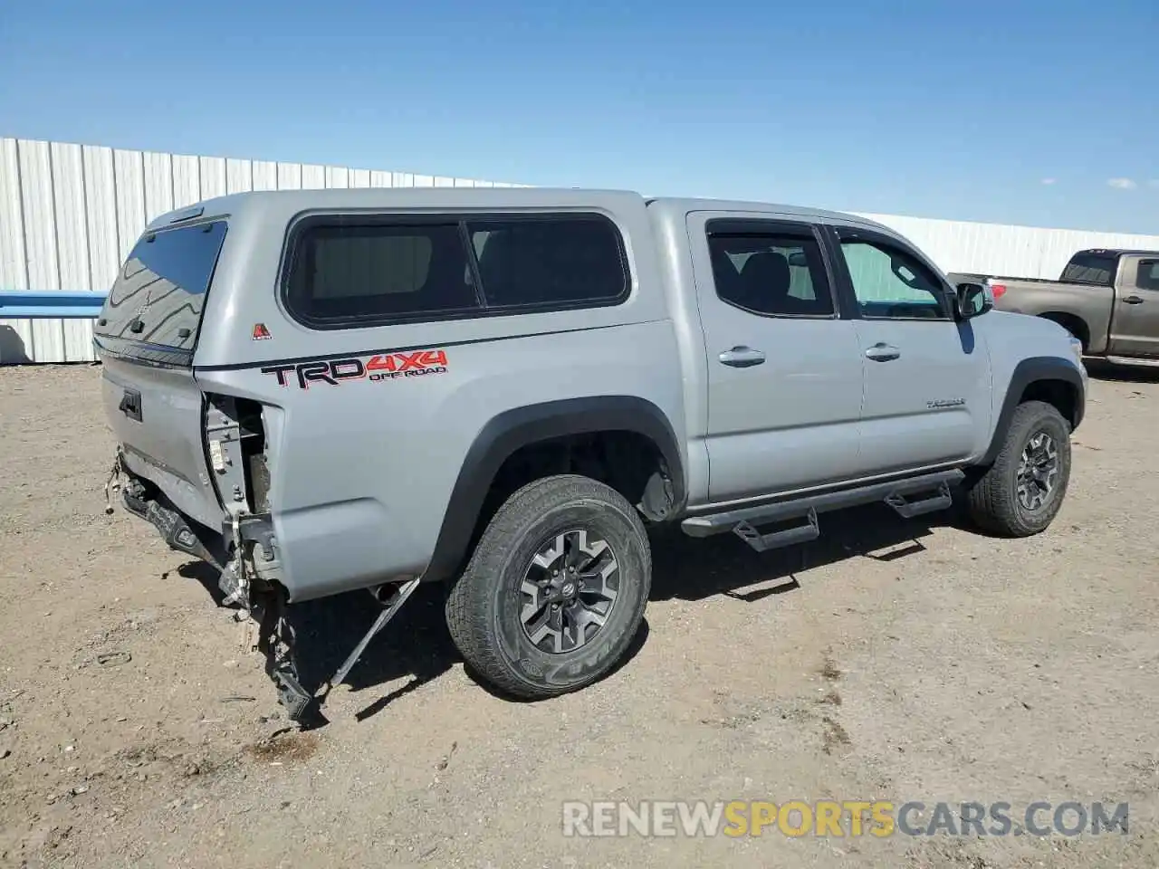 3 Photograph of a damaged car 5TFCZ5AN0LX236704 TOYOTA TACOMA 2020