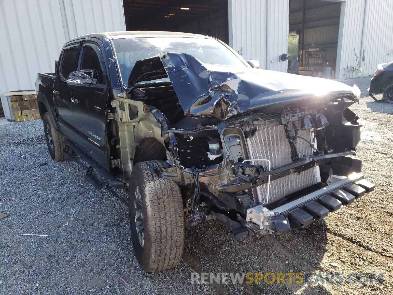 1 Photograph of a damaged car 5TFCZ5AN0LX238727 TOYOTA TACOMA 2020