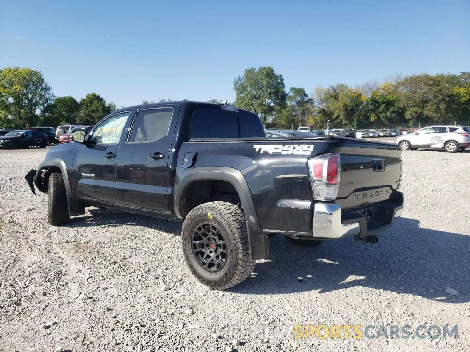 3 Photograph of a damaged car 5TFCZ5AN0LX241871 TOYOTA TACOMA 2020