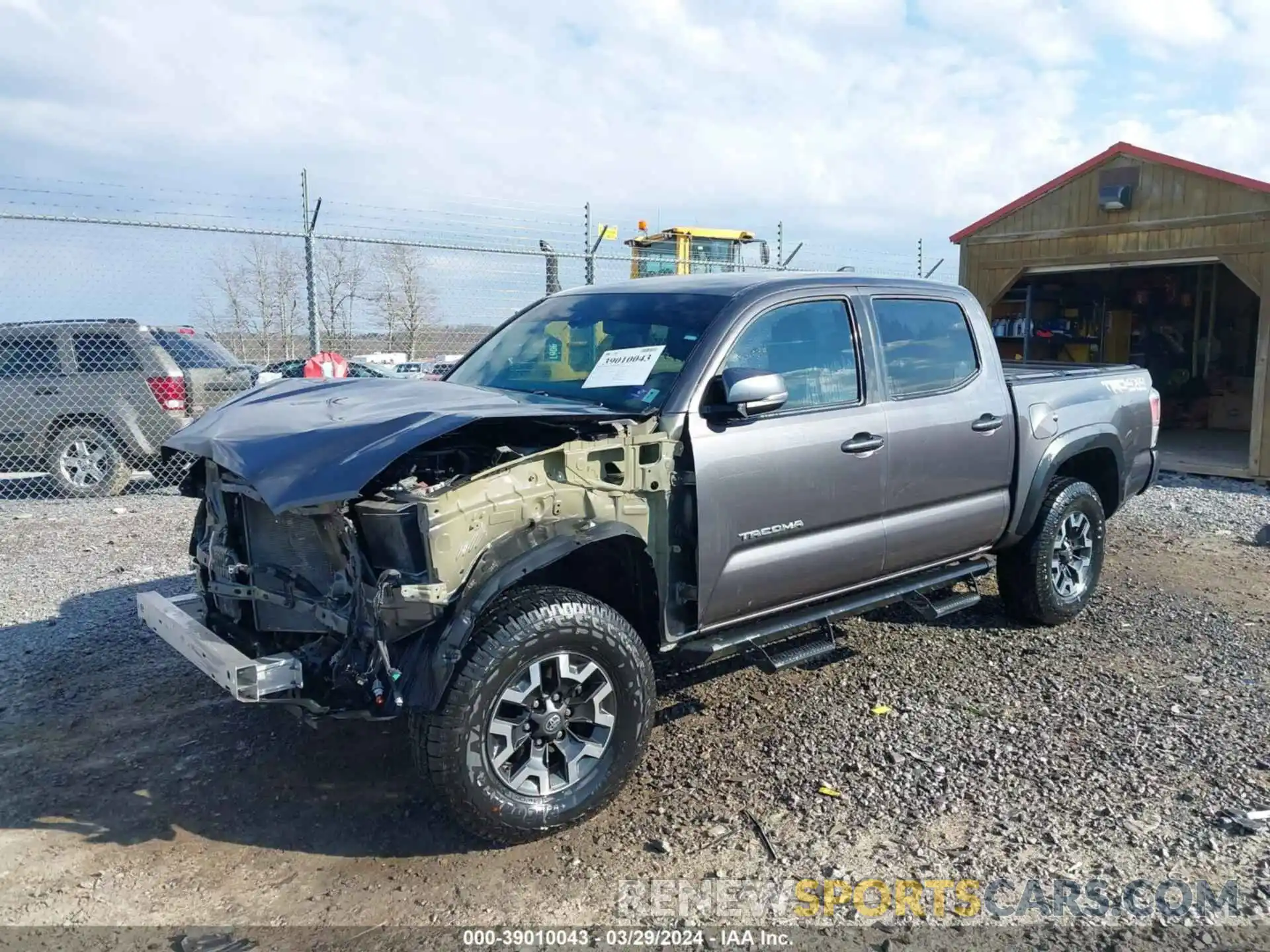 2 Photograph of a damaged car 5TFCZ5AN1LX216588 TOYOTA TACOMA 2020