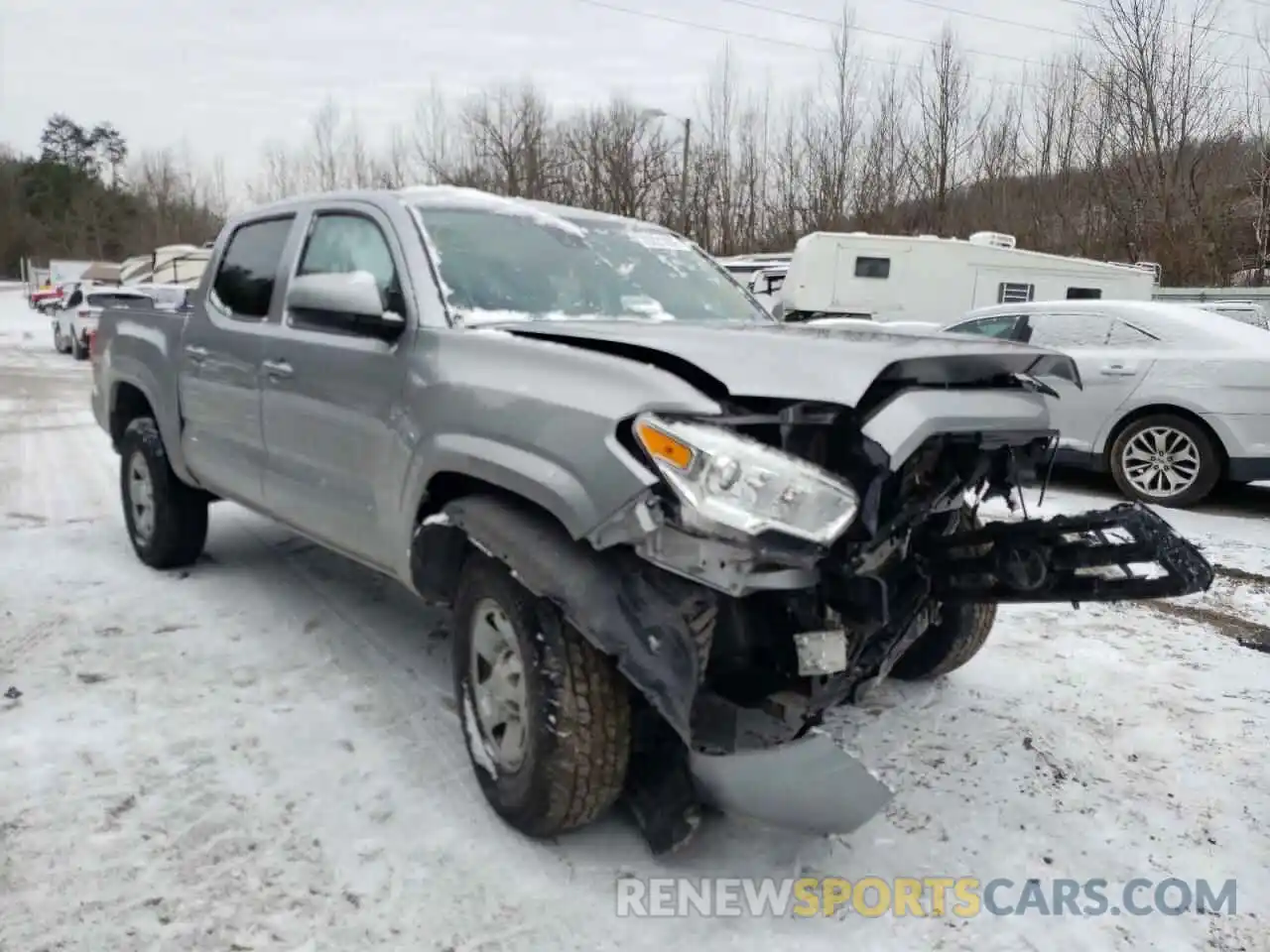 1 Photograph of a damaged car 5TFCZ5AN1LX222620 TOYOTA TACOMA 2020