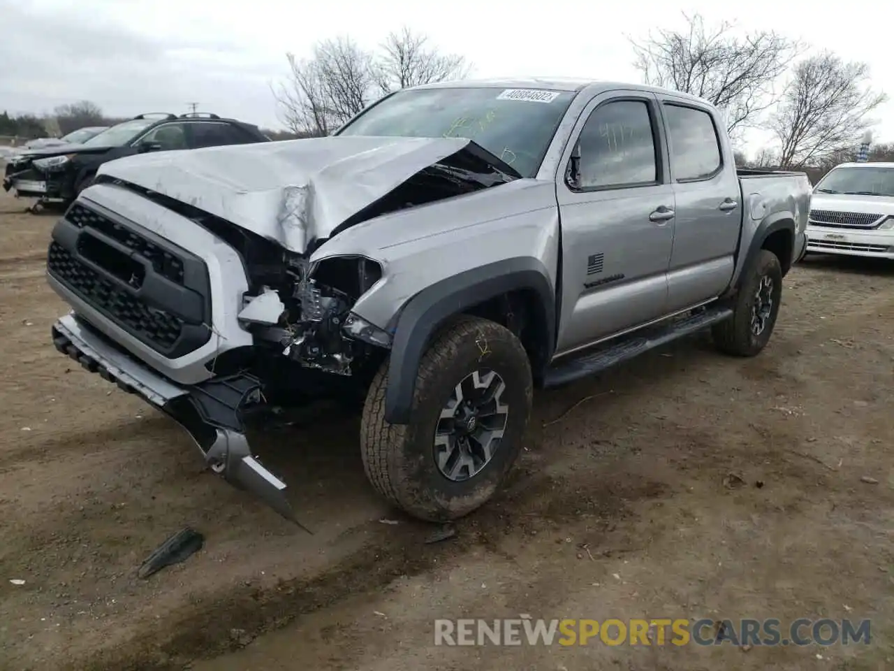 2 Photograph of a damaged car 5TFCZ5AN1LX224688 TOYOTA TACOMA 2020