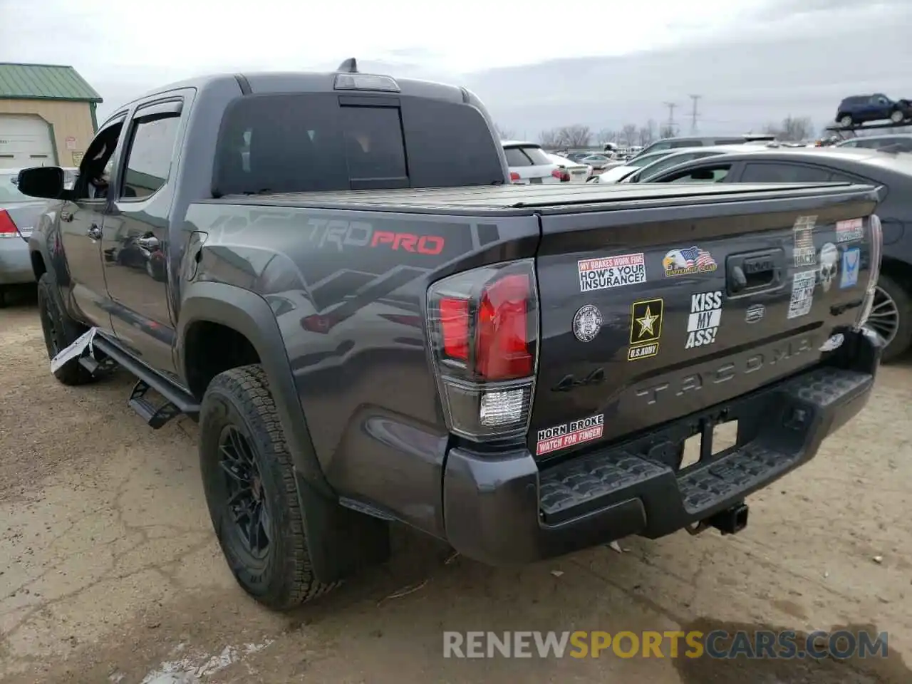 3 Photograph of a damaged car 5TFCZ5AN1LX224884 TOYOTA TACOMA 2020