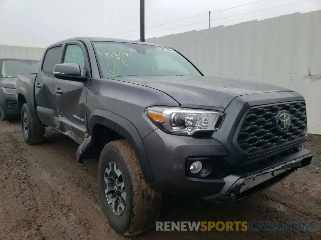 1 Photograph of a damaged car 5TFCZ5AN1LX226828 TOYOTA TACOMA 2020