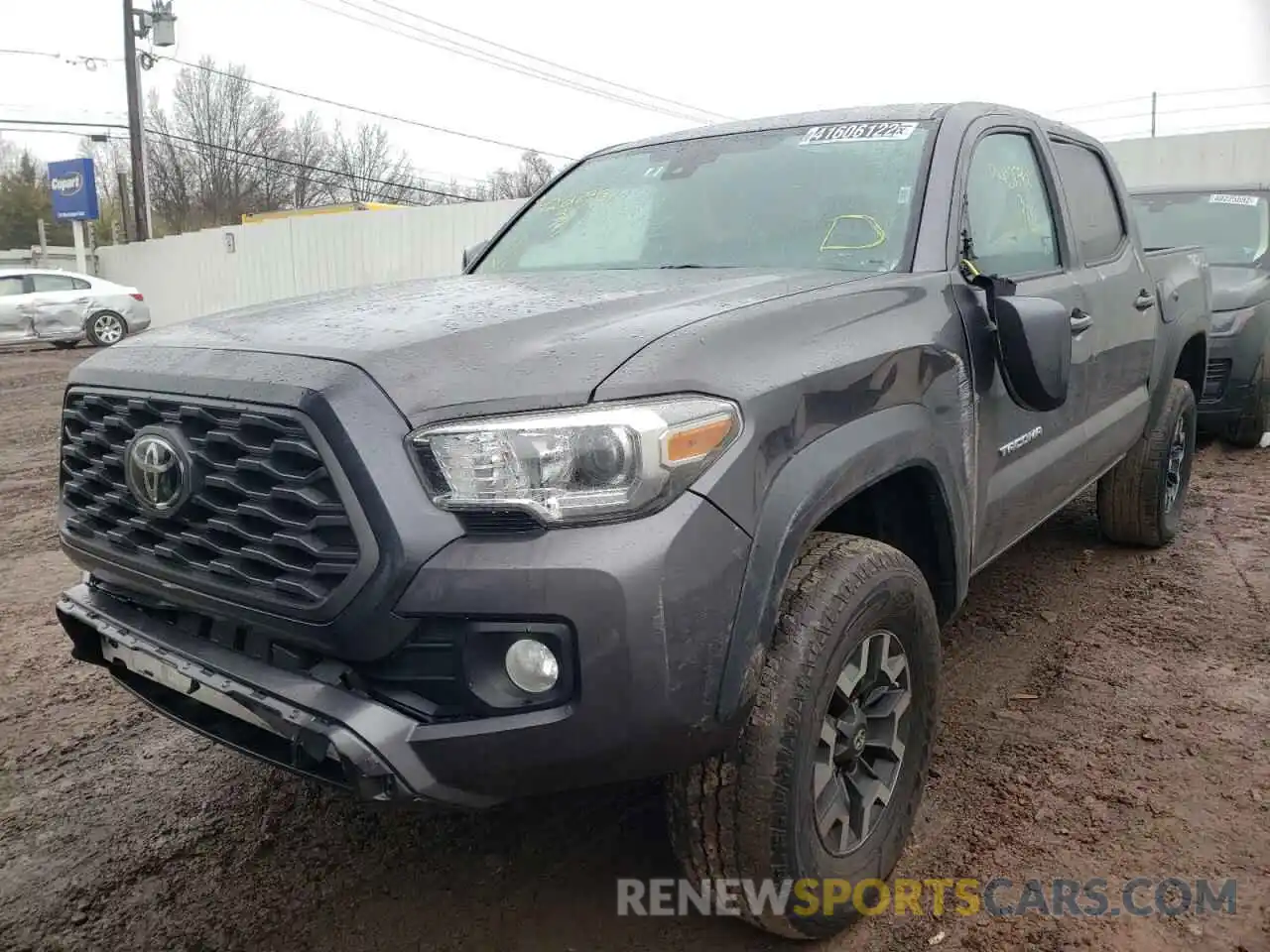 2 Photograph of a damaged car 5TFCZ5AN1LX226828 TOYOTA TACOMA 2020