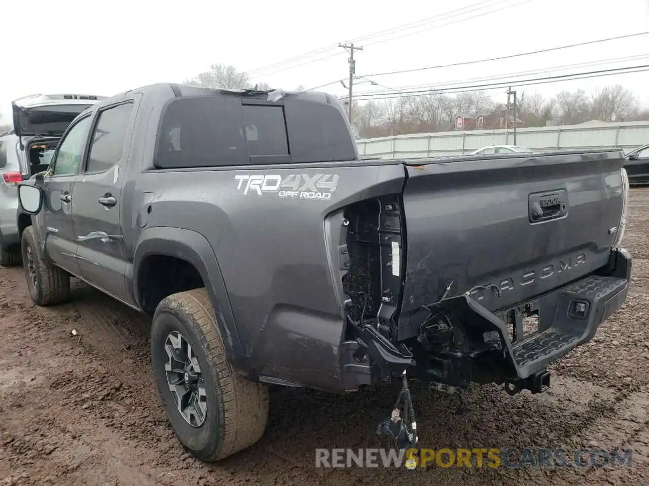 3 Photograph of a damaged car 5TFCZ5AN1LX226828 TOYOTA TACOMA 2020