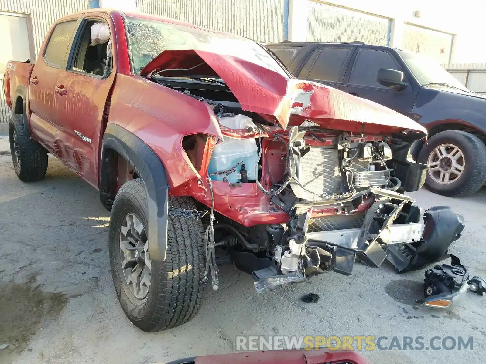 9 Photograph of a damaged car 5TFCZ5AN1LX230278 TOYOTA TACOMA 2020