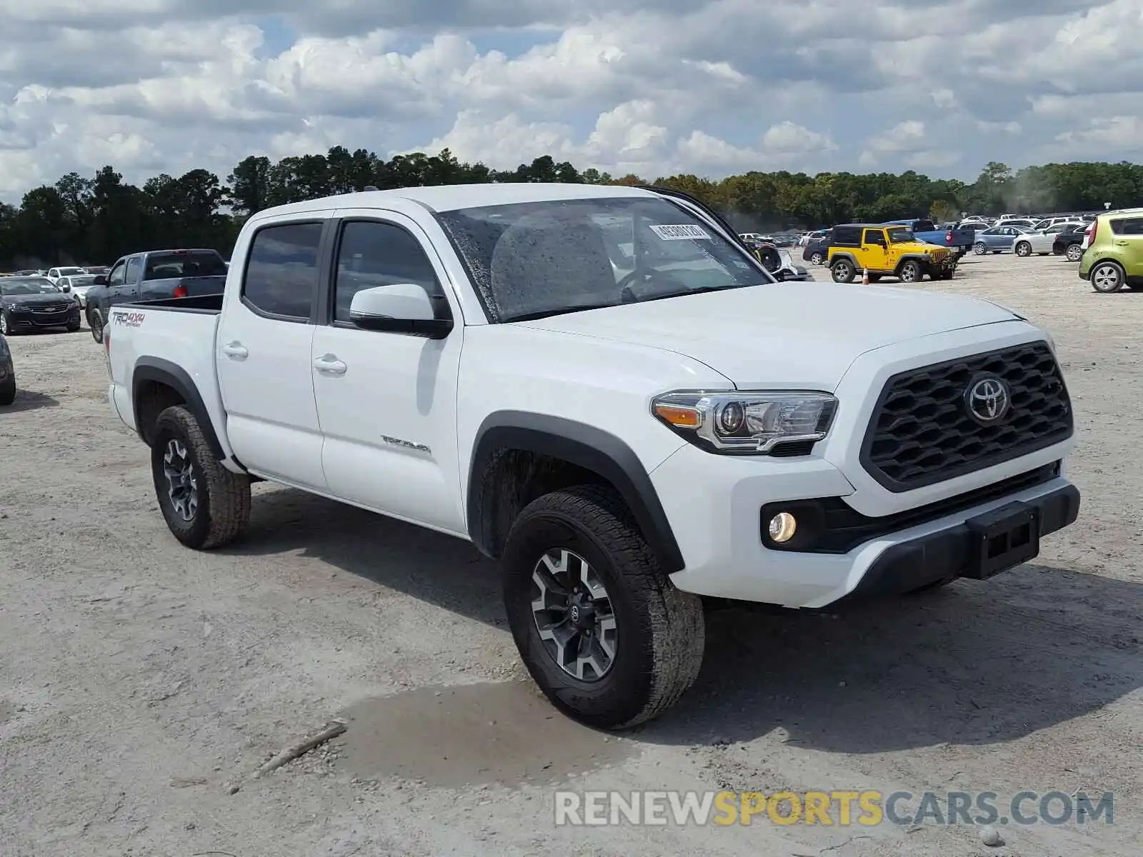 1 Photograph of a damaged car 5TFCZ5AN1LX230359 TOYOTA TACOMA 2020