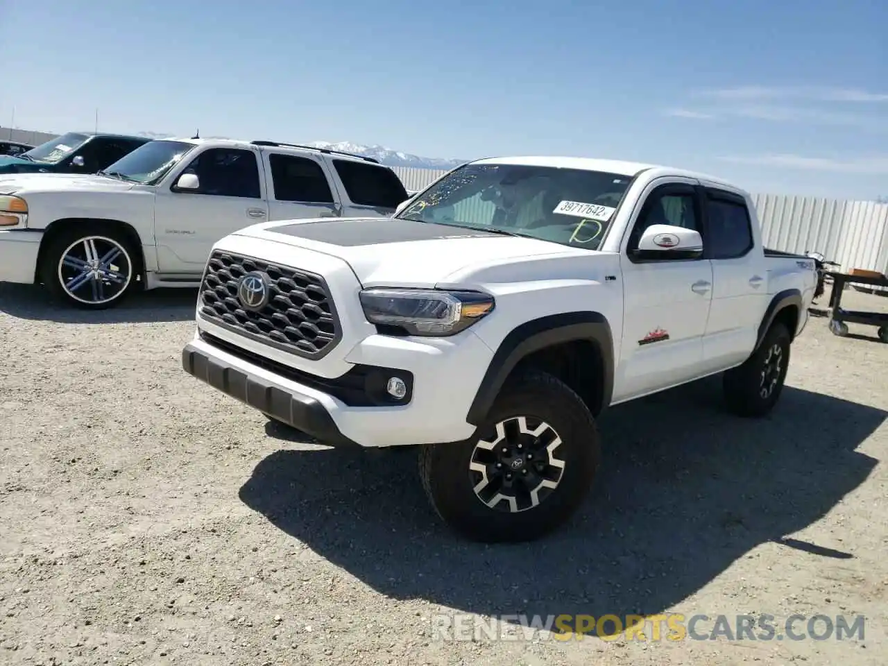 2 Photograph of a damaged car 5TFCZ5AN1LX237859 TOYOTA TACOMA 2020