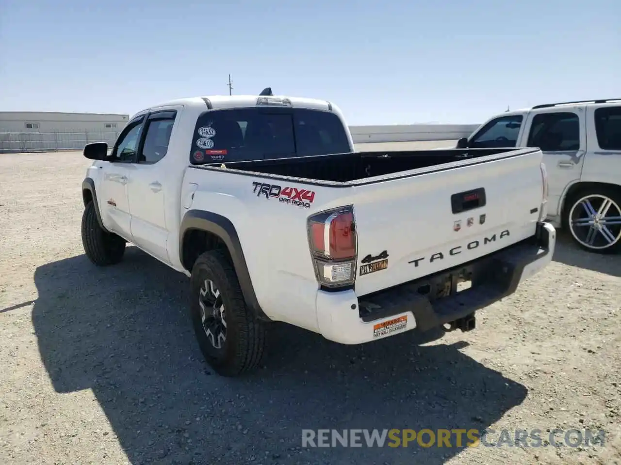 3 Photograph of a damaged car 5TFCZ5AN1LX237859 TOYOTA TACOMA 2020