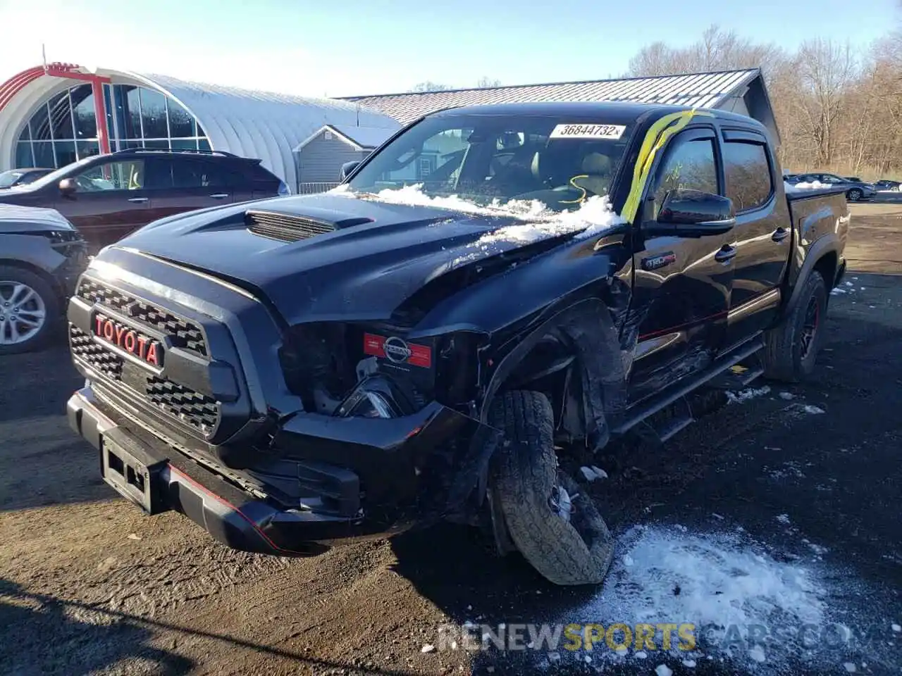 2 Photograph of a damaged car 5TFCZ5AN1LX239482 TOYOTA TACOMA 2020