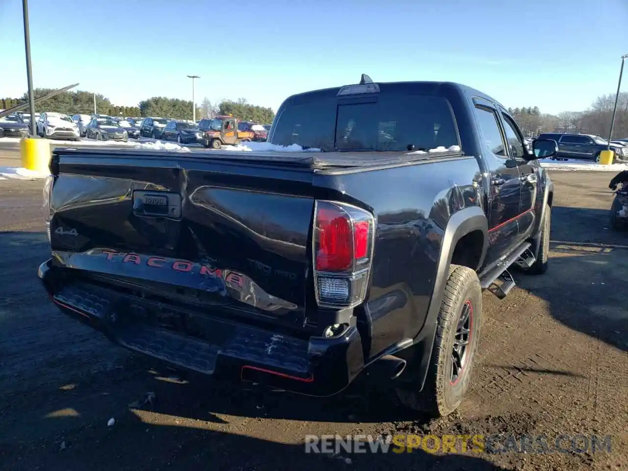 4 Photograph of a damaged car 5TFCZ5AN1LX239482 TOYOTA TACOMA 2020