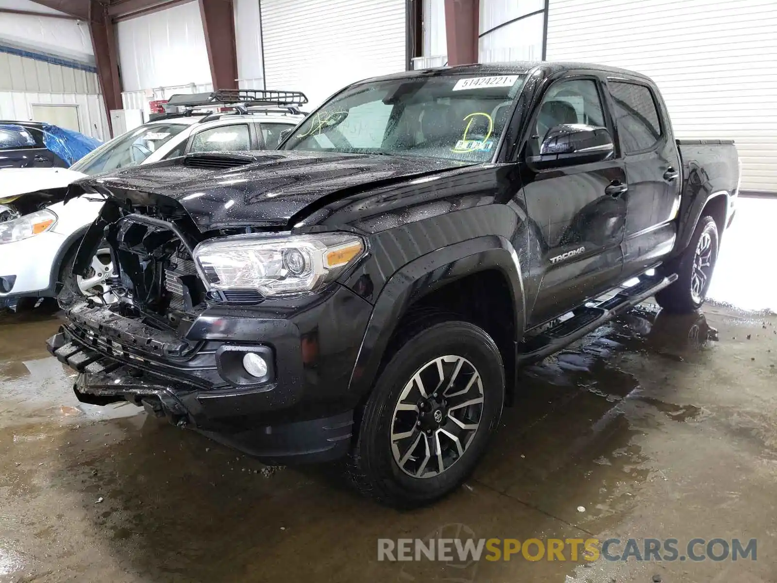 2 Photograph of a damaged car 5TFCZ5AN2LX219158 TOYOTA TACOMA 2020