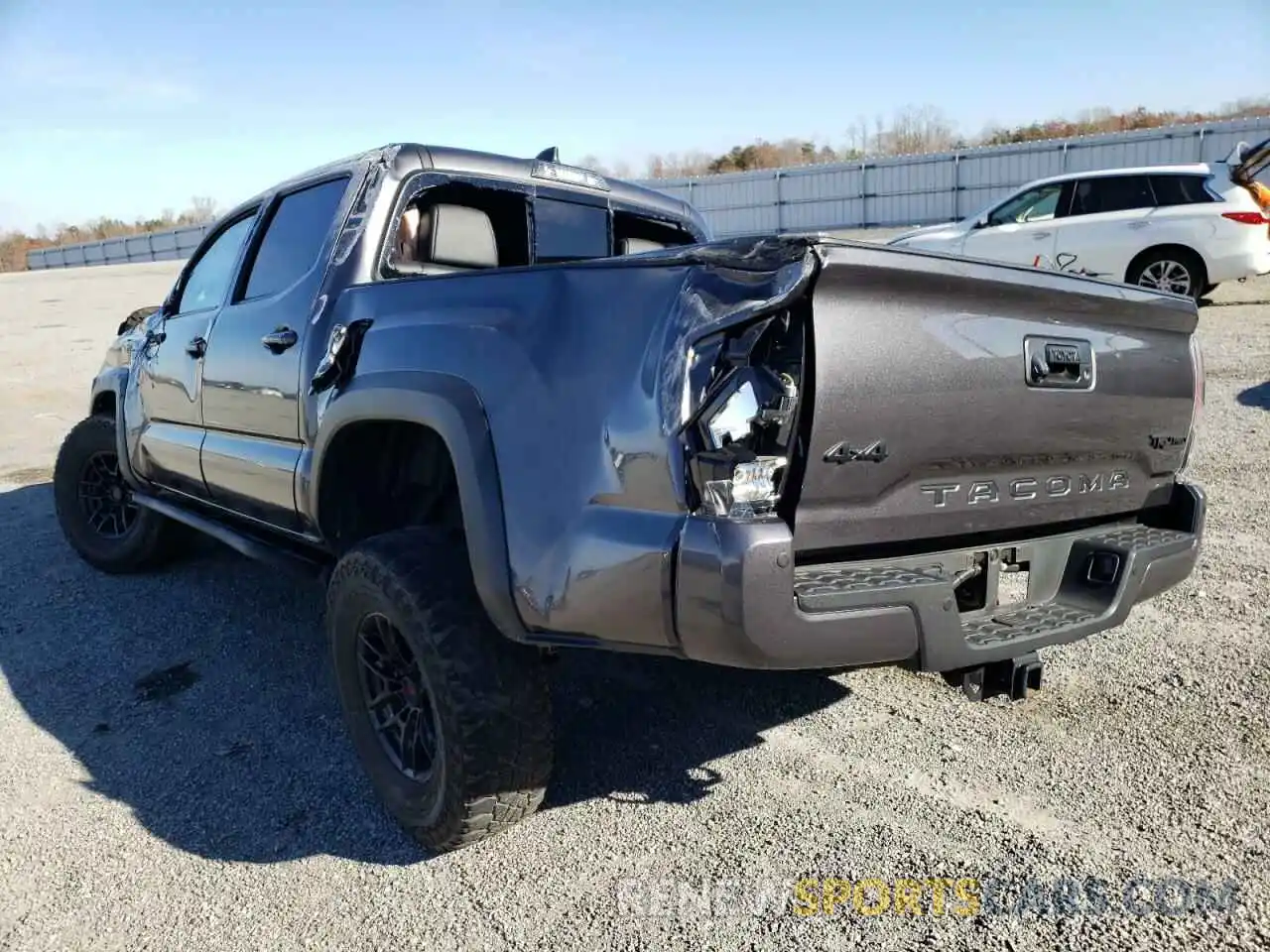 3 Photograph of a damaged car 5TFCZ5AN2LX219841 TOYOTA TACOMA 2020