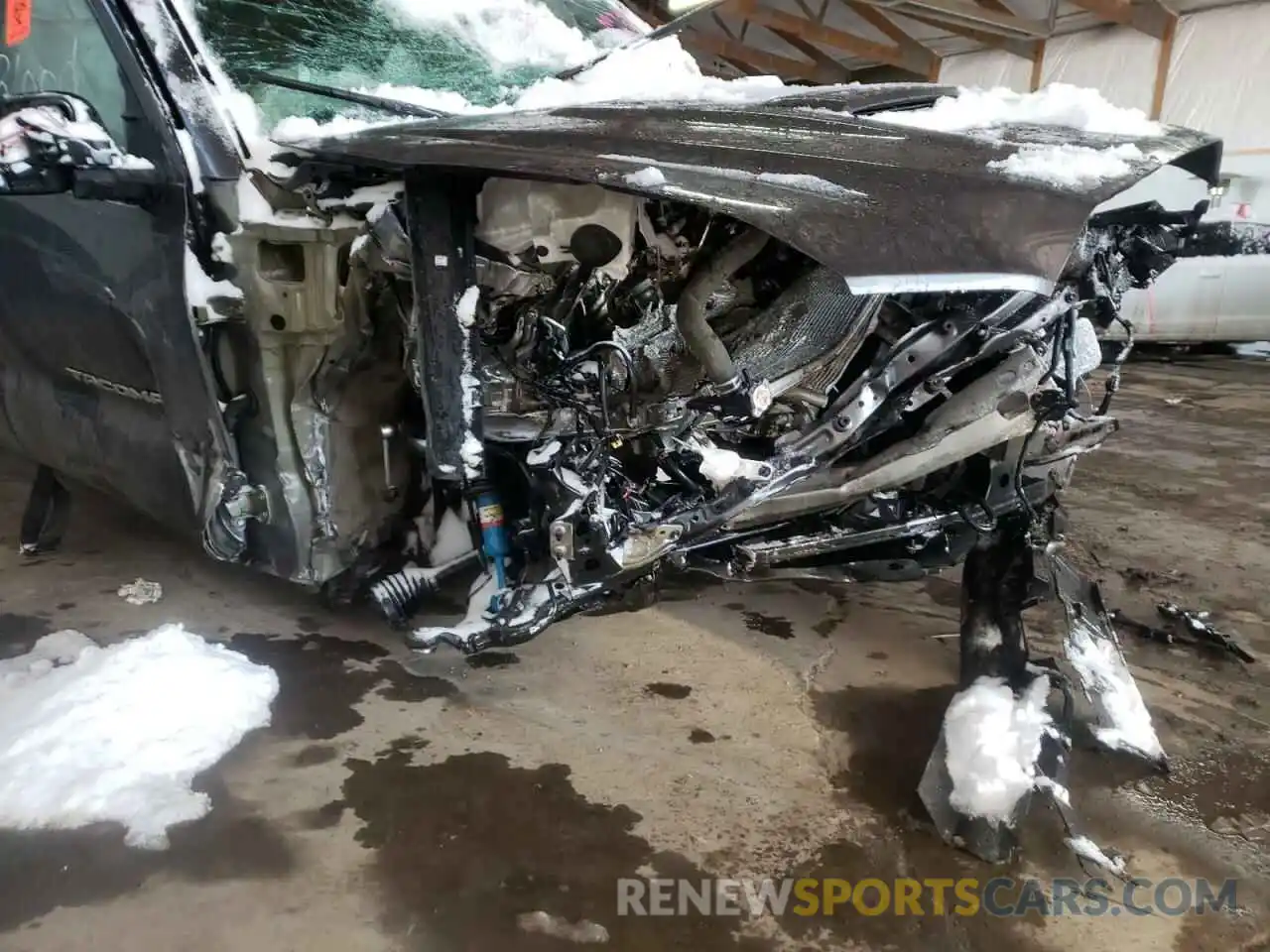 9 Photograph of a damaged car 5TFCZ5AN2LX223503 TOYOTA TACOMA 2020