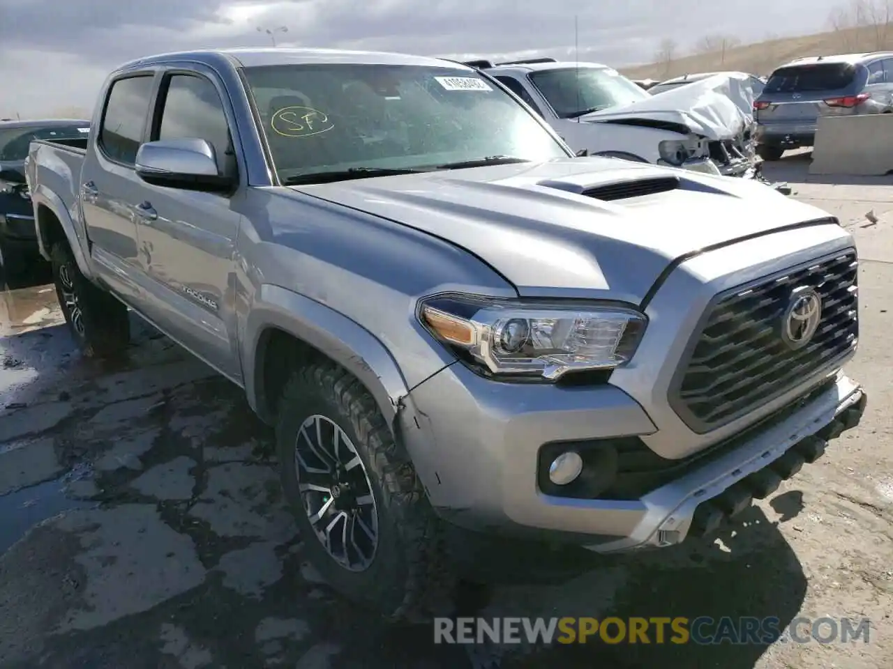 1 Photograph of a damaged car 5TFCZ5AN2LX223694 TOYOTA TACOMA 2020