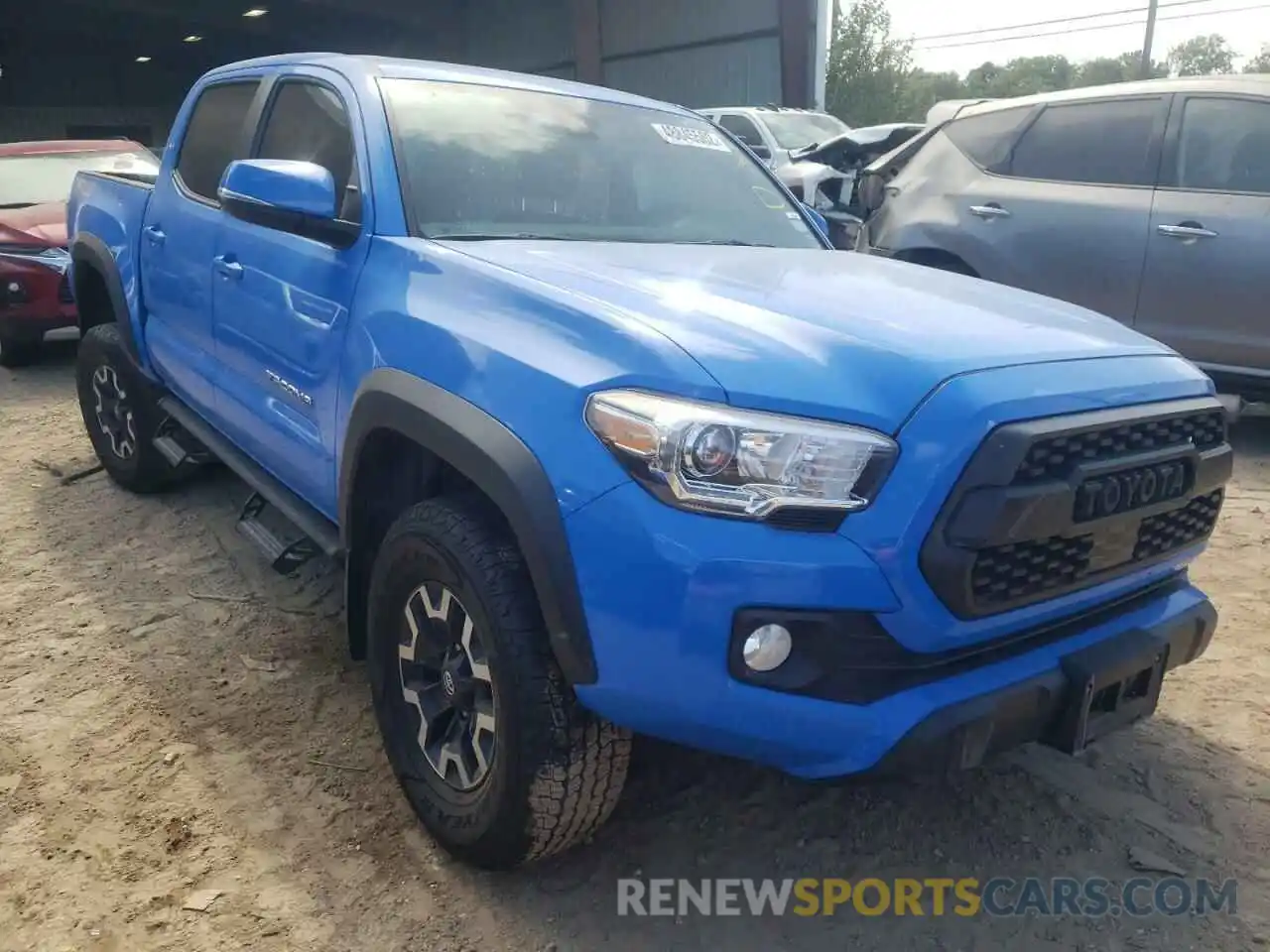 1 Photograph of a damaged car 5TFCZ5AN2LX227969 TOYOTA TACOMA 2020