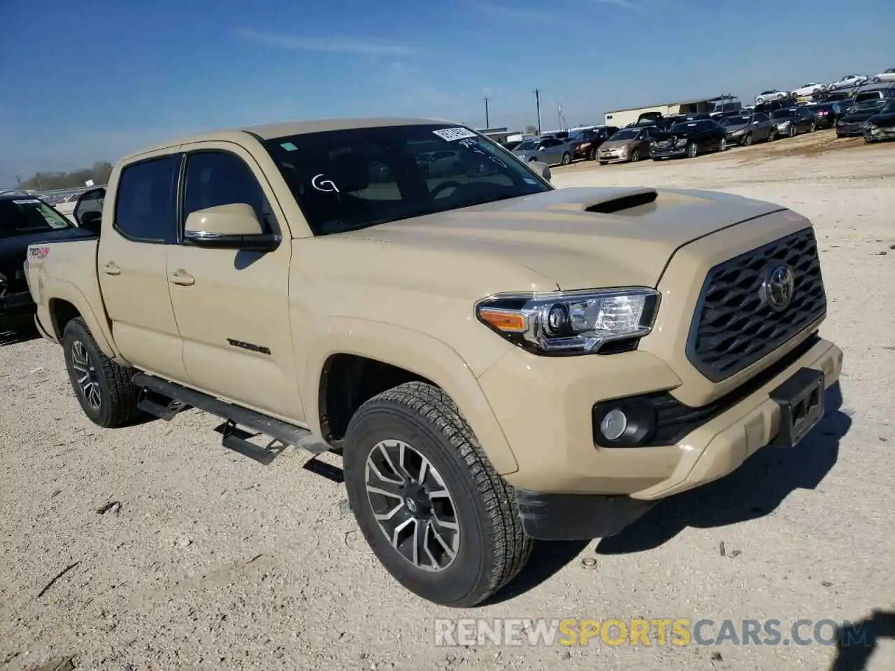 1 Photograph of a damaged car 5TFCZ5AN2LX229284 TOYOTA TACOMA 2020