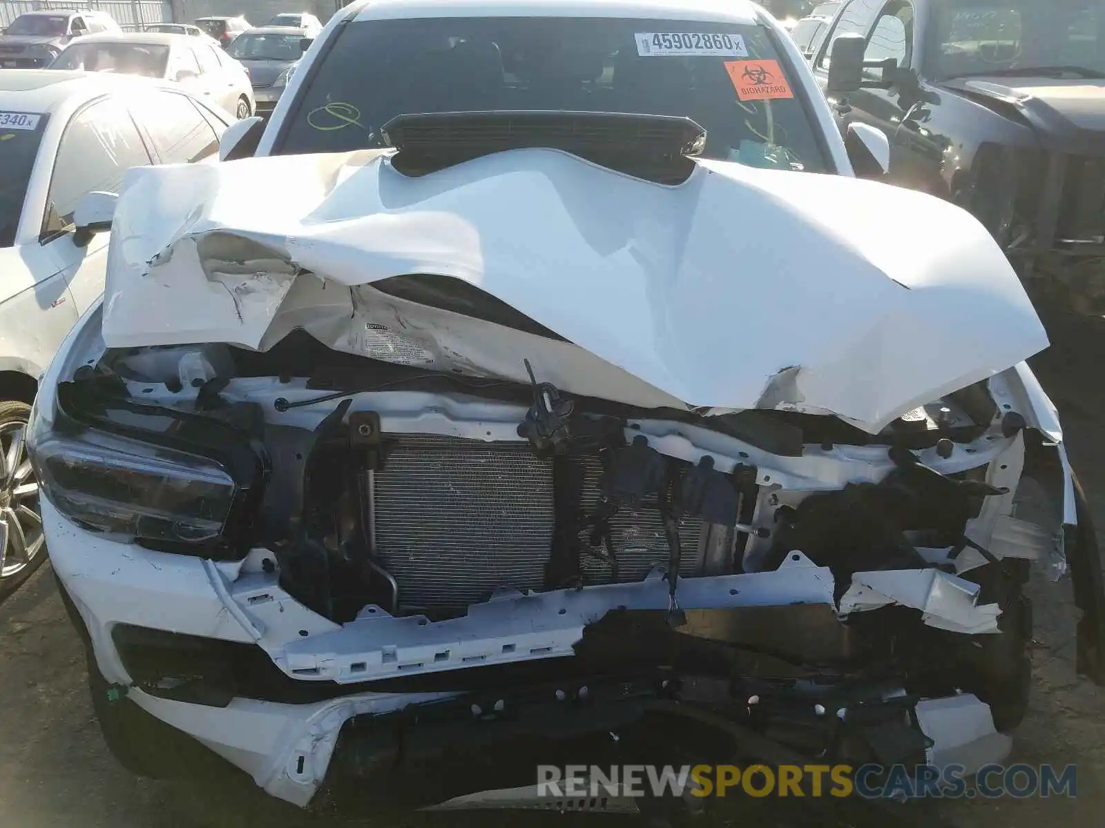 7 Photograph of a damaged car 5TFCZ5AN2LX237210 TOYOTA TACOMA 2020