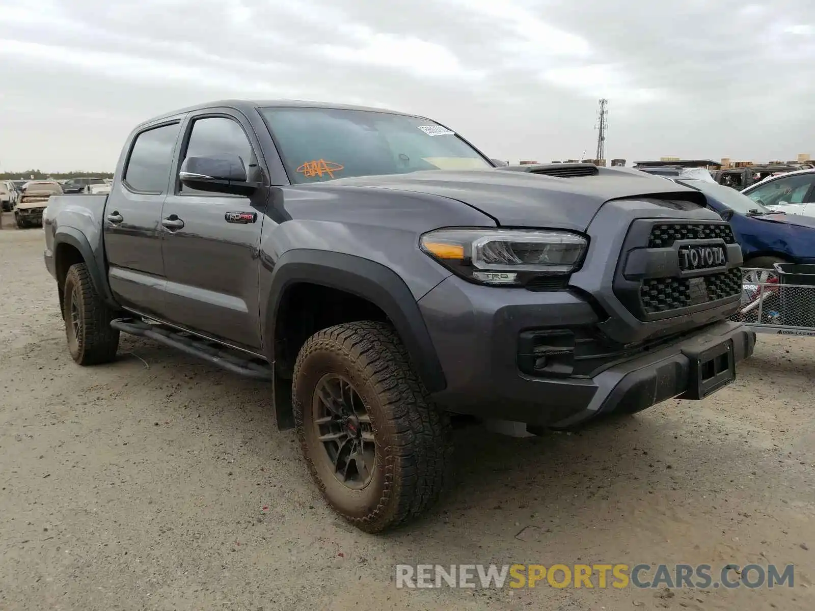 1 Photograph of a damaged car 5TFCZ5AN2LX239331 TOYOTA TACOMA 2020