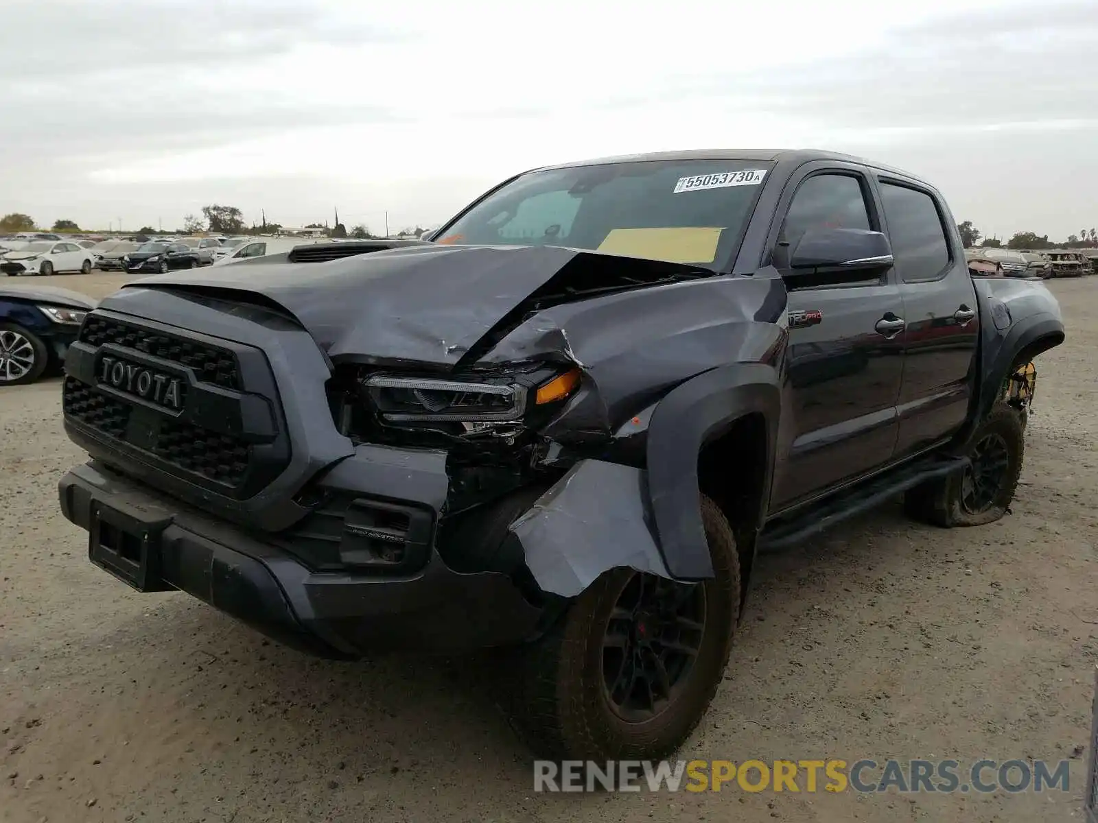 2 Photograph of a damaged car 5TFCZ5AN2LX239331 TOYOTA TACOMA 2020