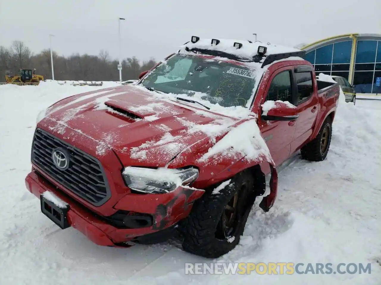 2 Photograph of a damaged car 5TFCZ5AN2LX242178 TOYOTA TACOMA 2020