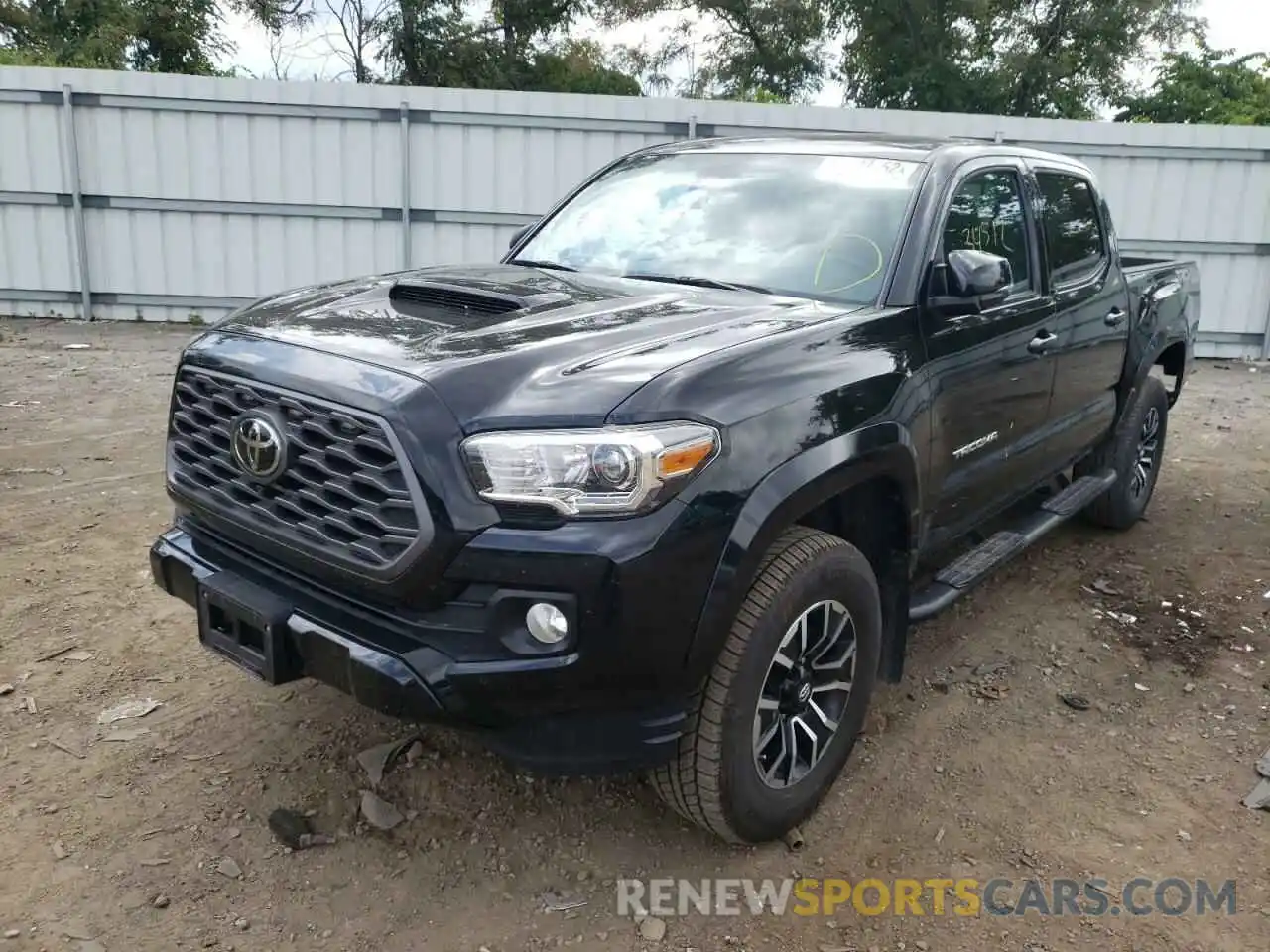 2 Photograph of a damaged car 5TFCZ5AN2LX244187 TOYOTA TACOMA 2020