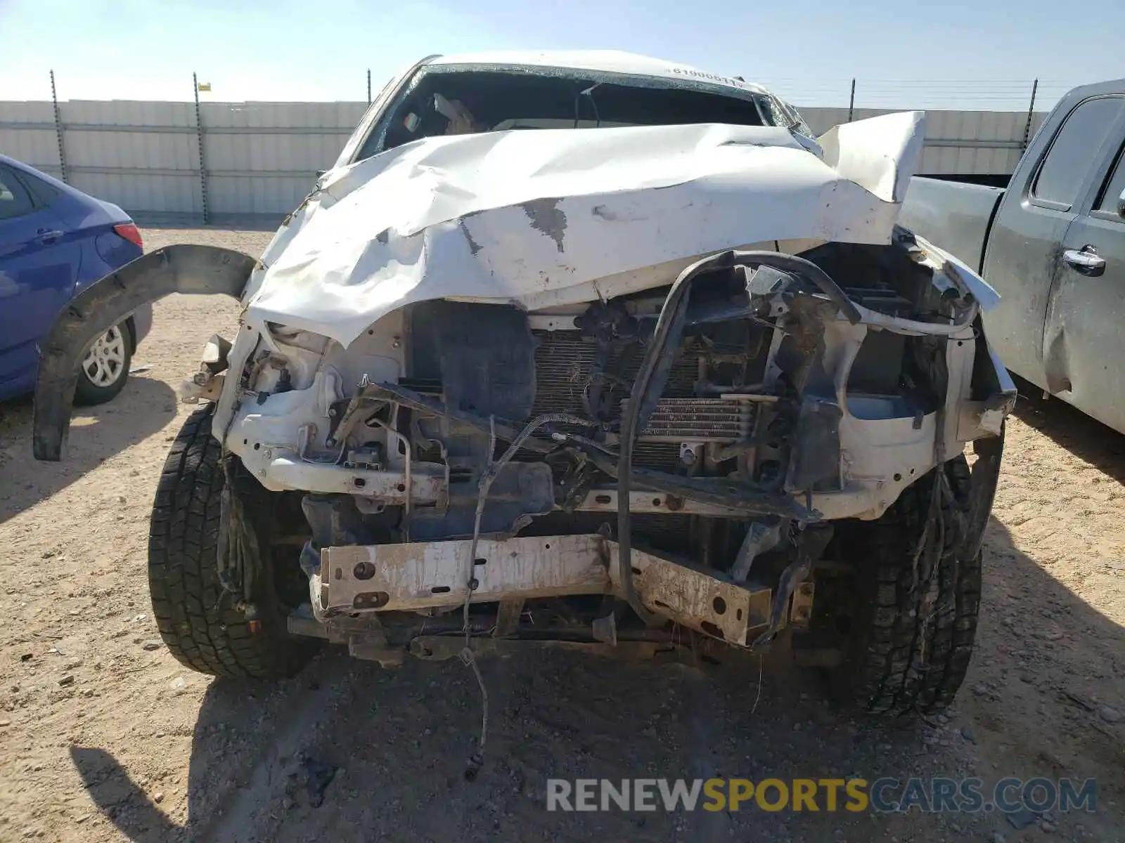 9 Photograph of a damaged car 5TFCZ5AN3LX217273 TOYOTA TACOMA 2020