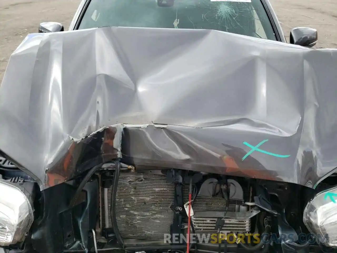 7 Photograph of a damaged car 5TFCZ5AN3LX227883 TOYOTA TACOMA 2020