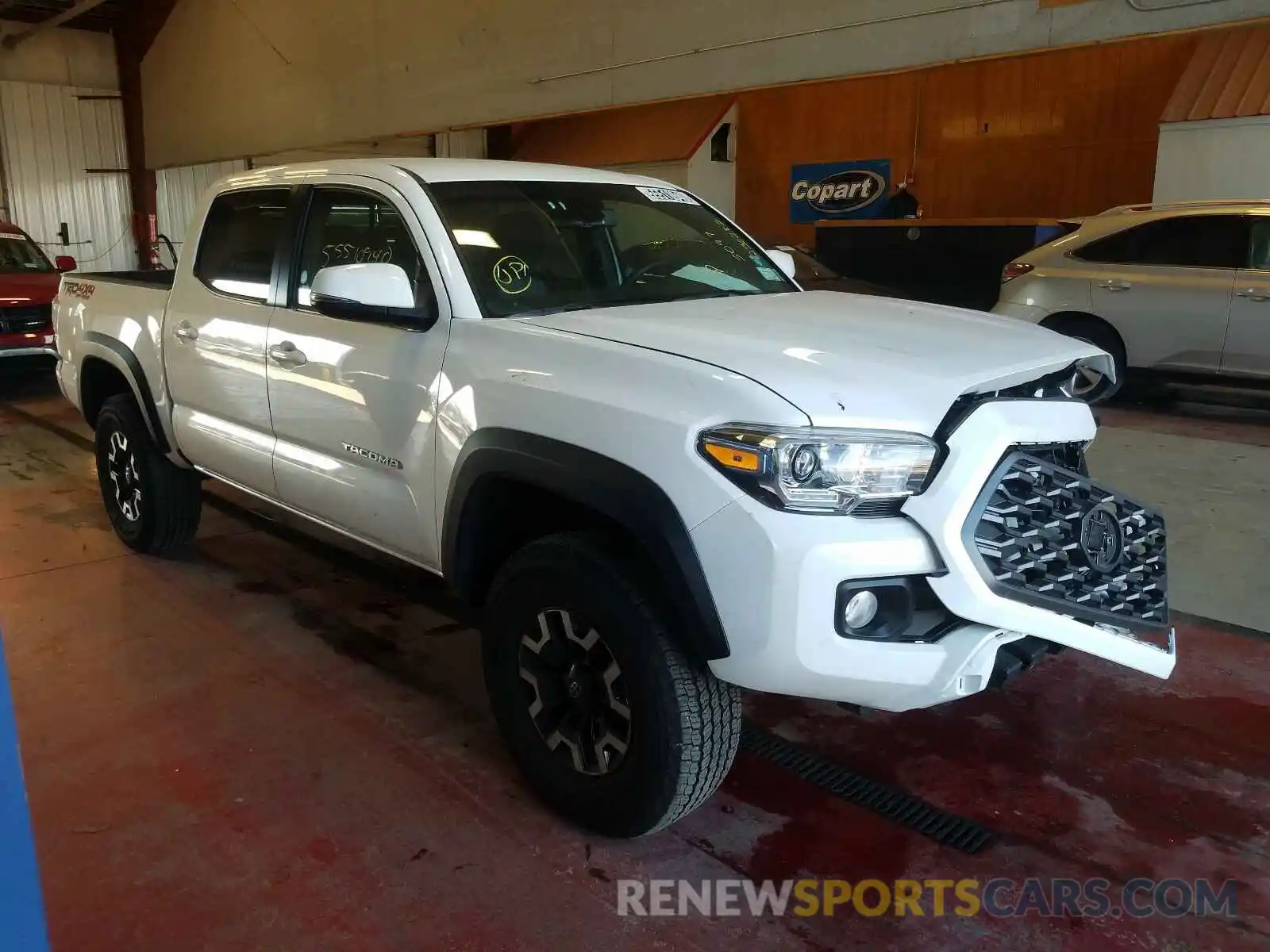 1 Photograph of a damaged car 5TFCZ5AN3LX230282 TOYOTA TACOMA 2020