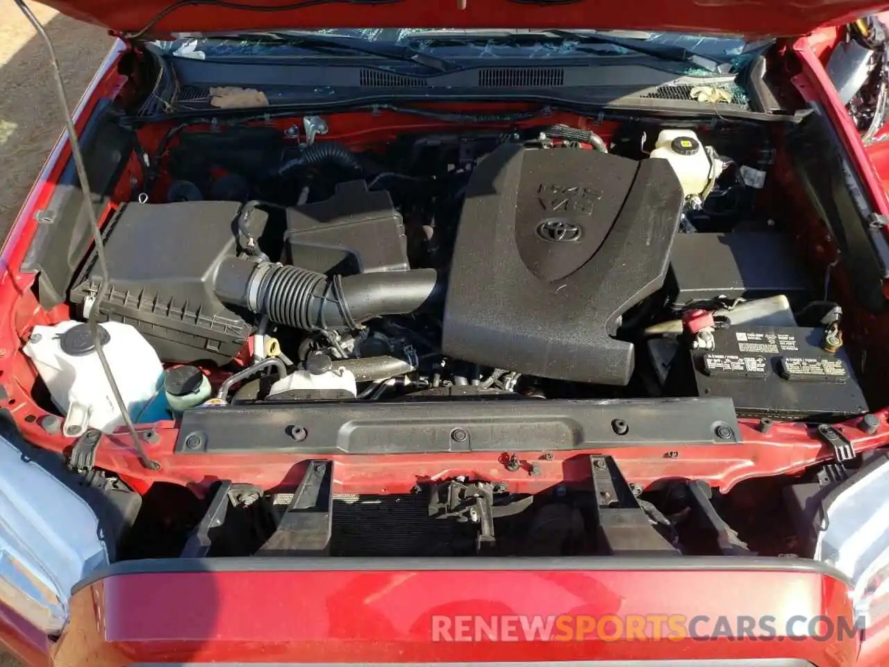 7 Photograph of a damaged car 5TFCZ5AN3LX231321 TOYOTA TACOMA 2020