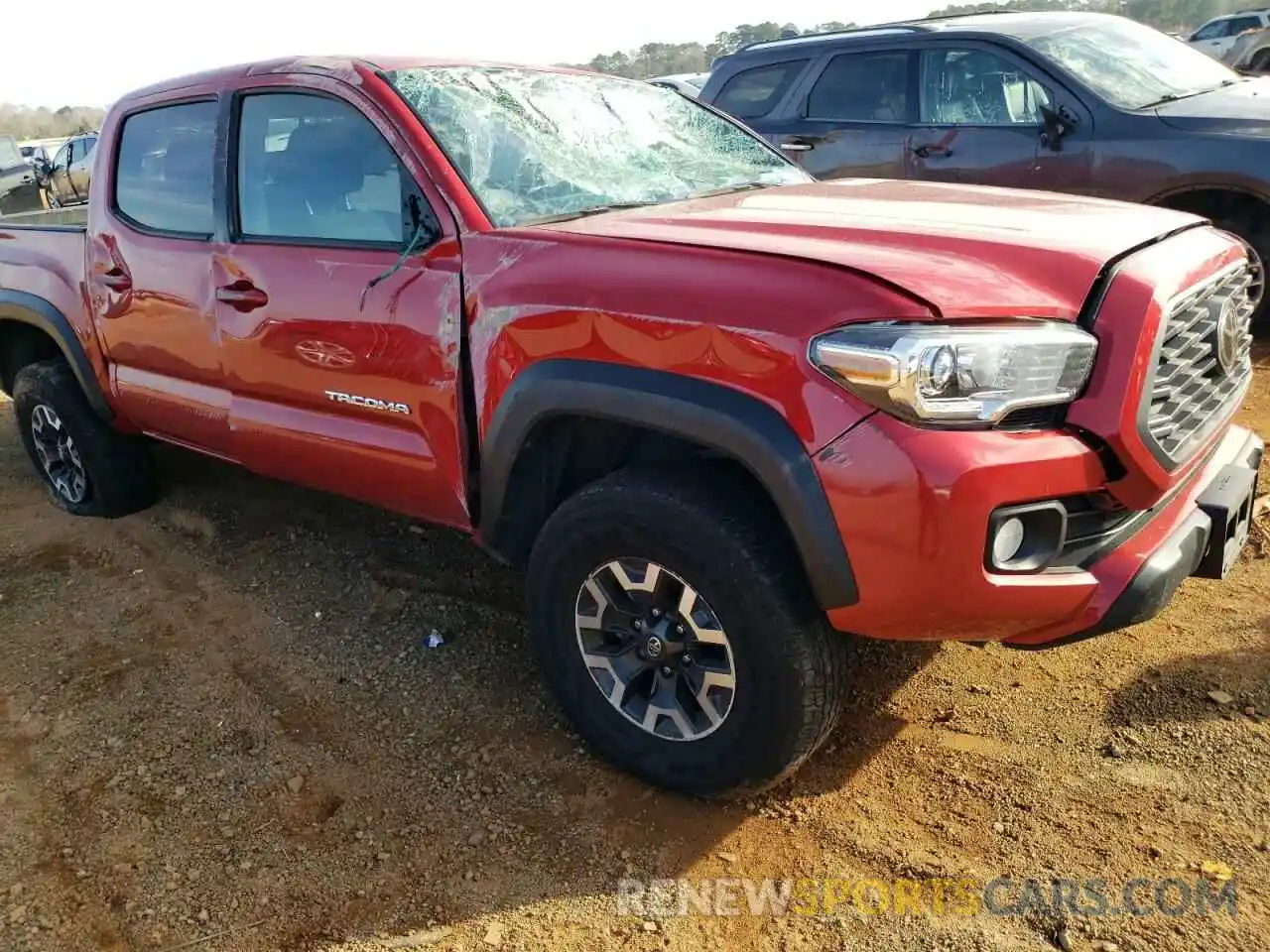 9 Photograph of a damaged car 5TFCZ5AN3LX231321 TOYOTA TACOMA 2020