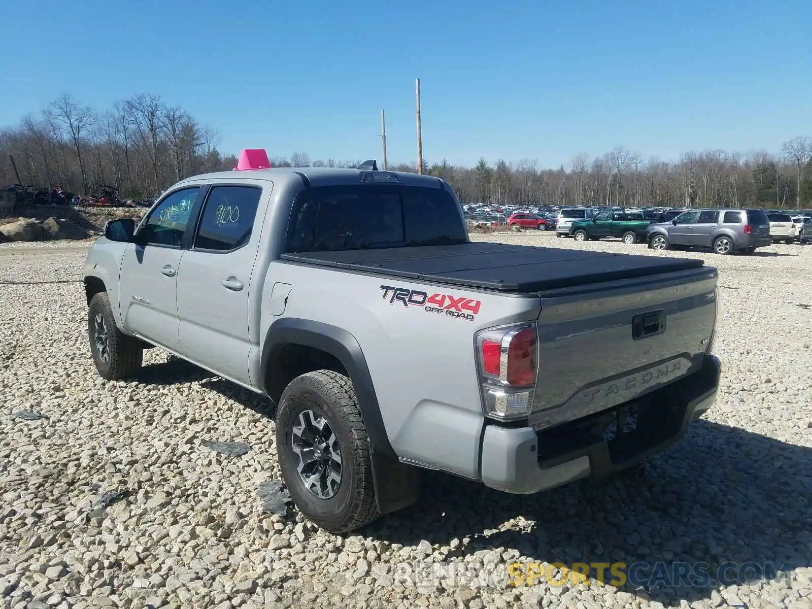 3 Photograph of a damaged car 5TFCZ5AN3LX240780 TOYOTA TACOMA 2020