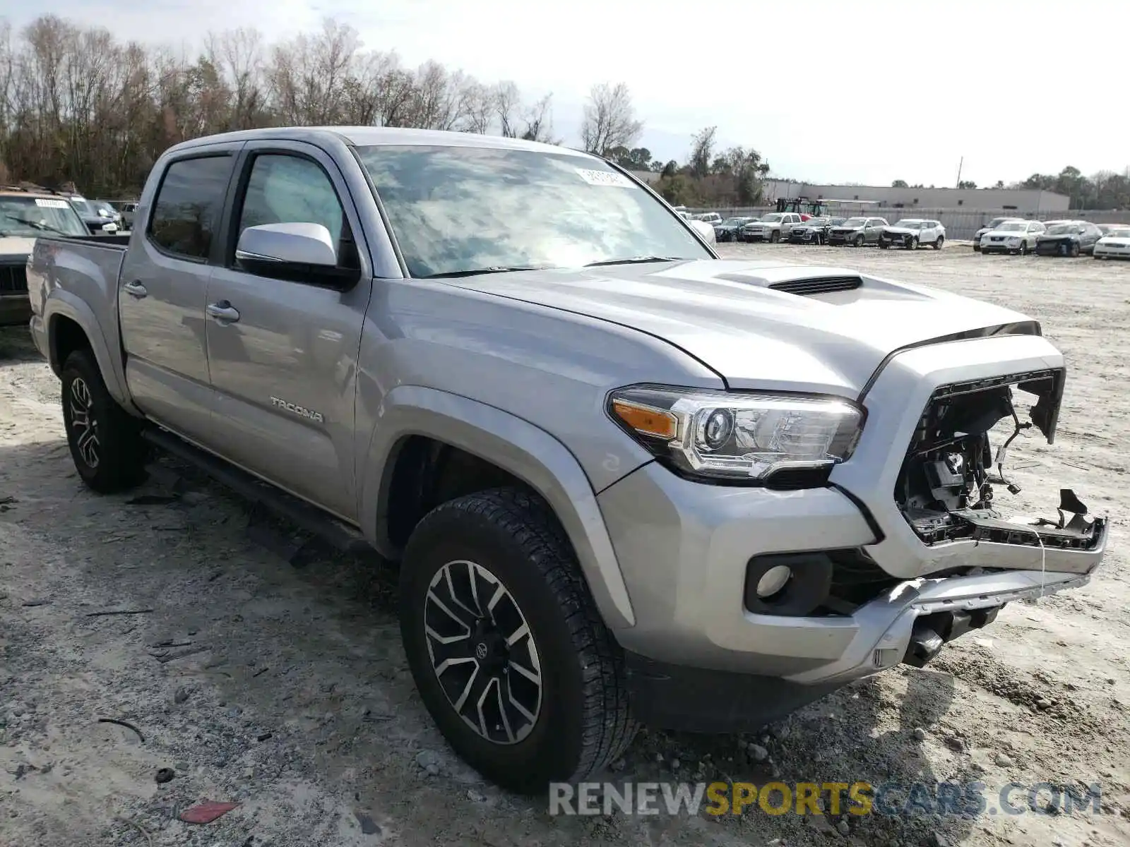 1 Photograph of a damaged car 5TFCZ5AN3LX241234 TOYOTA TACOMA 2020