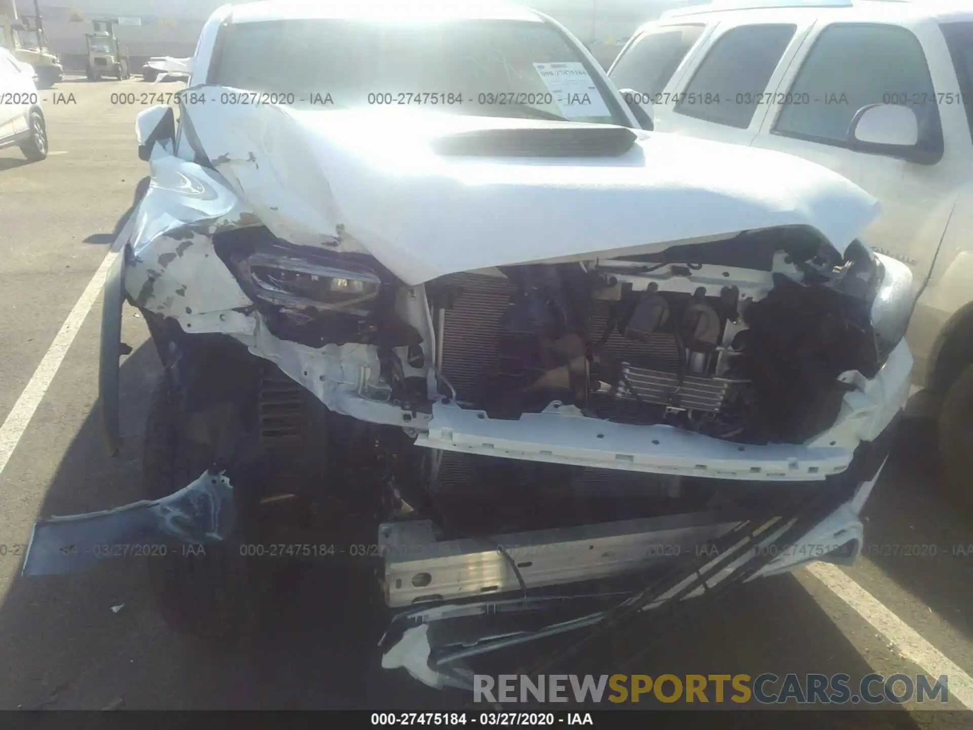 6 Photograph of a damaged car 5TFCZ5AN4LX216259 TOYOTA TACOMA 2020