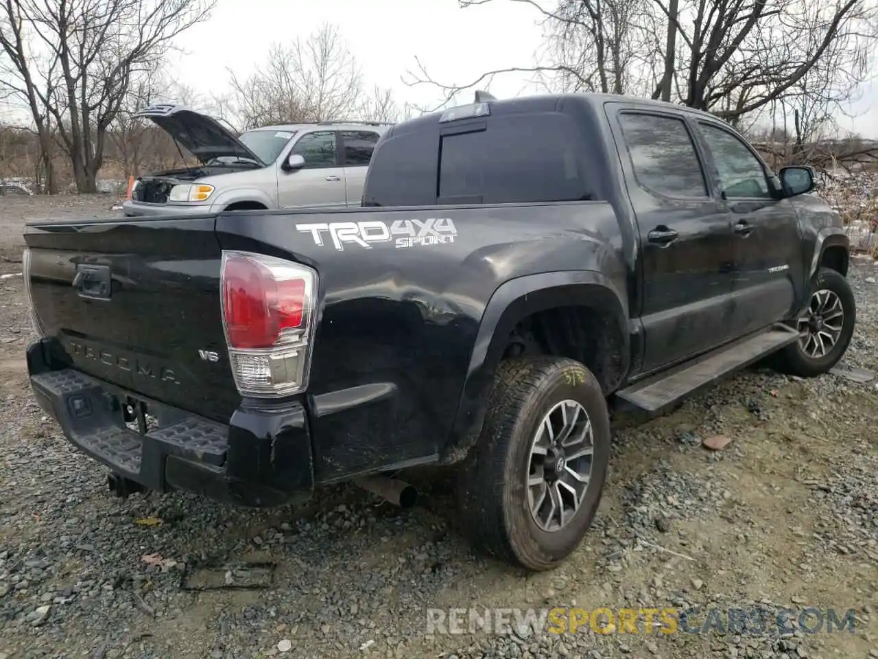 4 Фотография поврежденного автомобиля 5TFCZ5AN4LX221641 TOYOTA TACOMA 2020