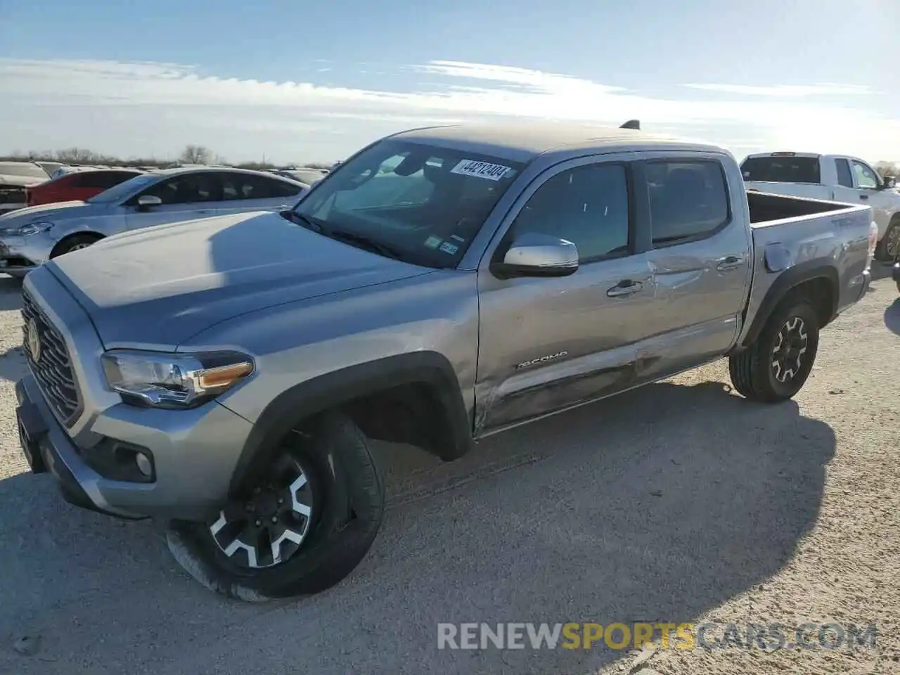 1 Photograph of a damaged car 5TFCZ5AN4LX223812 TOYOTA TACOMA 2020