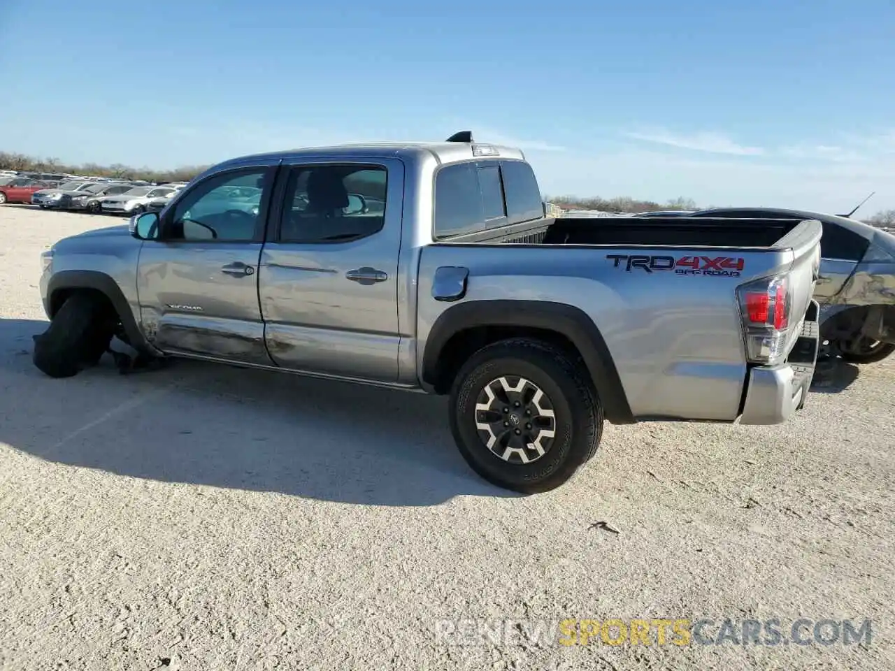 2 Photograph of a damaged car 5TFCZ5AN4LX223812 TOYOTA TACOMA 2020