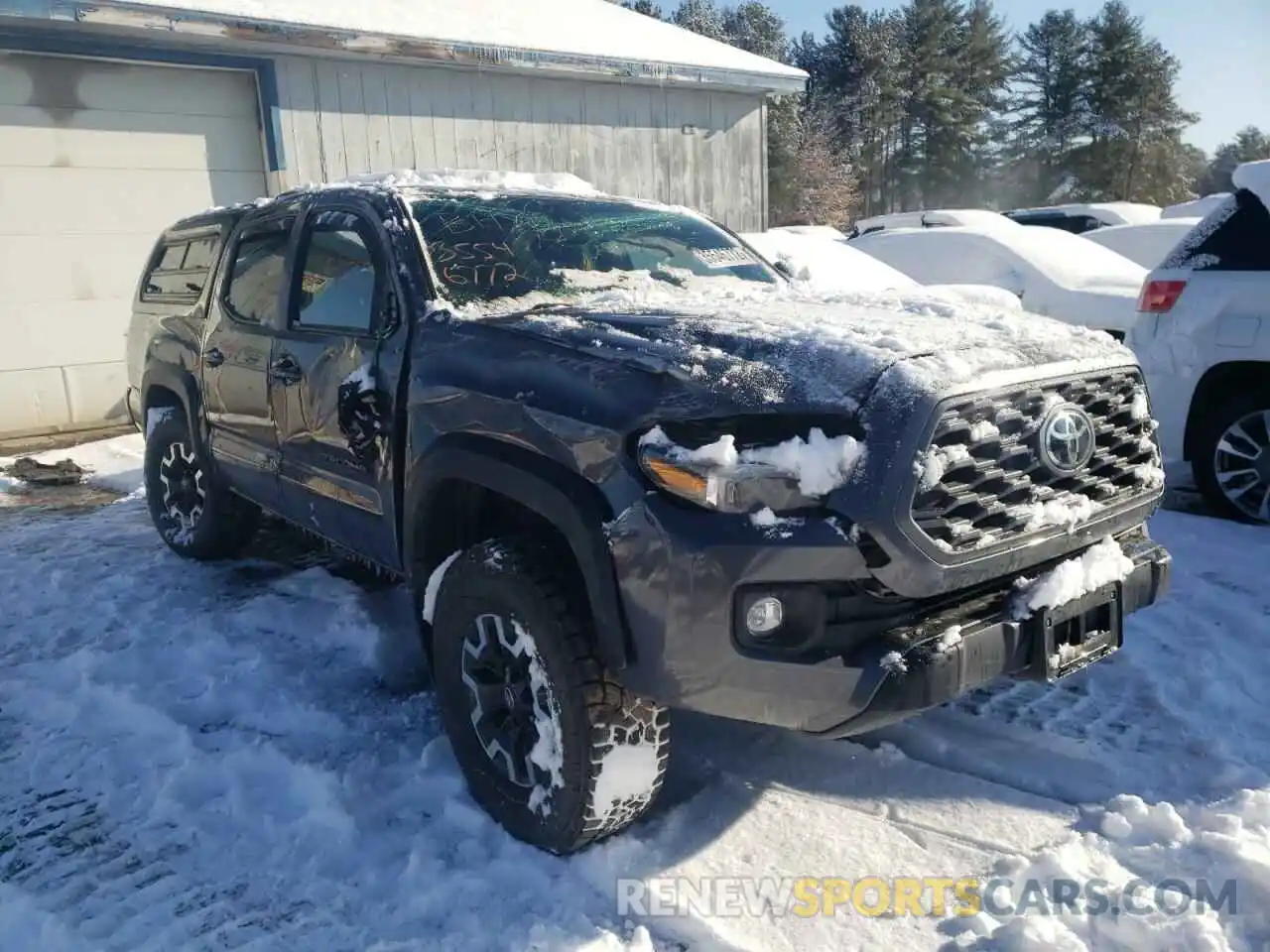 1 Photograph of a damaged car 5TFCZ5AN4LX229156 TOYOTA TACOMA 2020