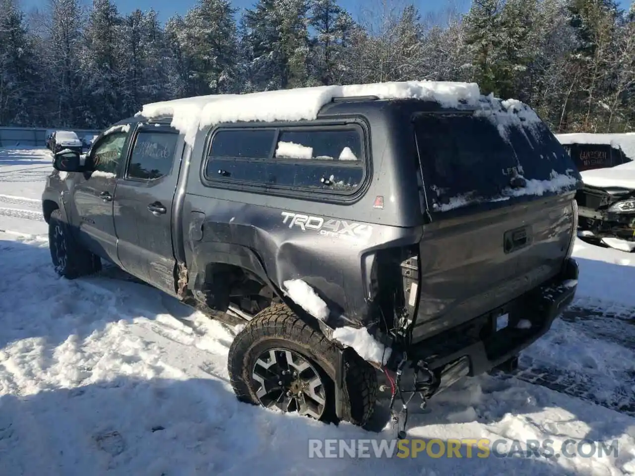 3 Photograph of a damaged car 5TFCZ5AN4LX229156 TOYOTA TACOMA 2020