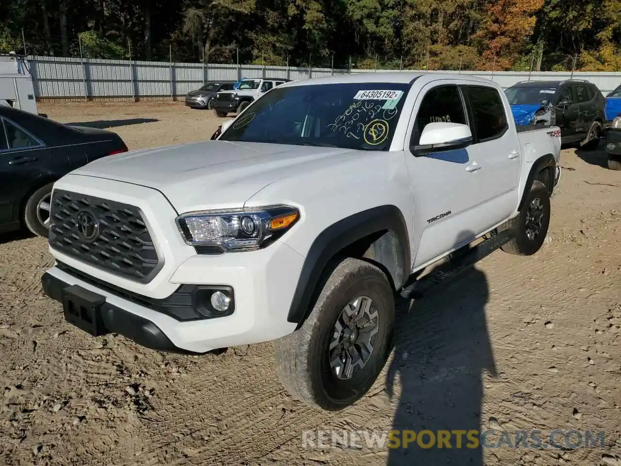 2 Фотография поврежденного автомобиля 5TFCZ5AN4LX230467 TOYOTA TACOMA 2020