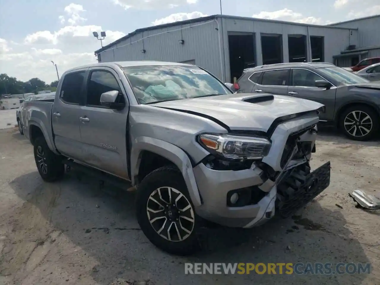 1 Photograph of a damaged car 5TFCZ5AN4LX238441 TOYOTA TACOMA 2020