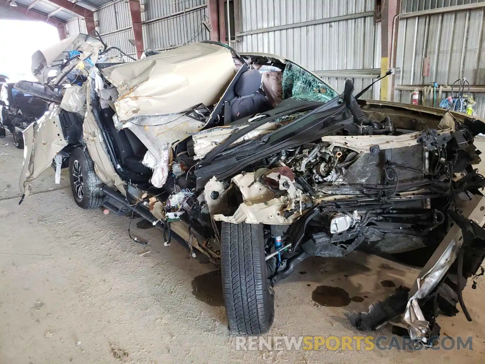 1 Photograph of a damaged car 5TFCZ5AN4LX239413 TOYOTA TACOMA 2020