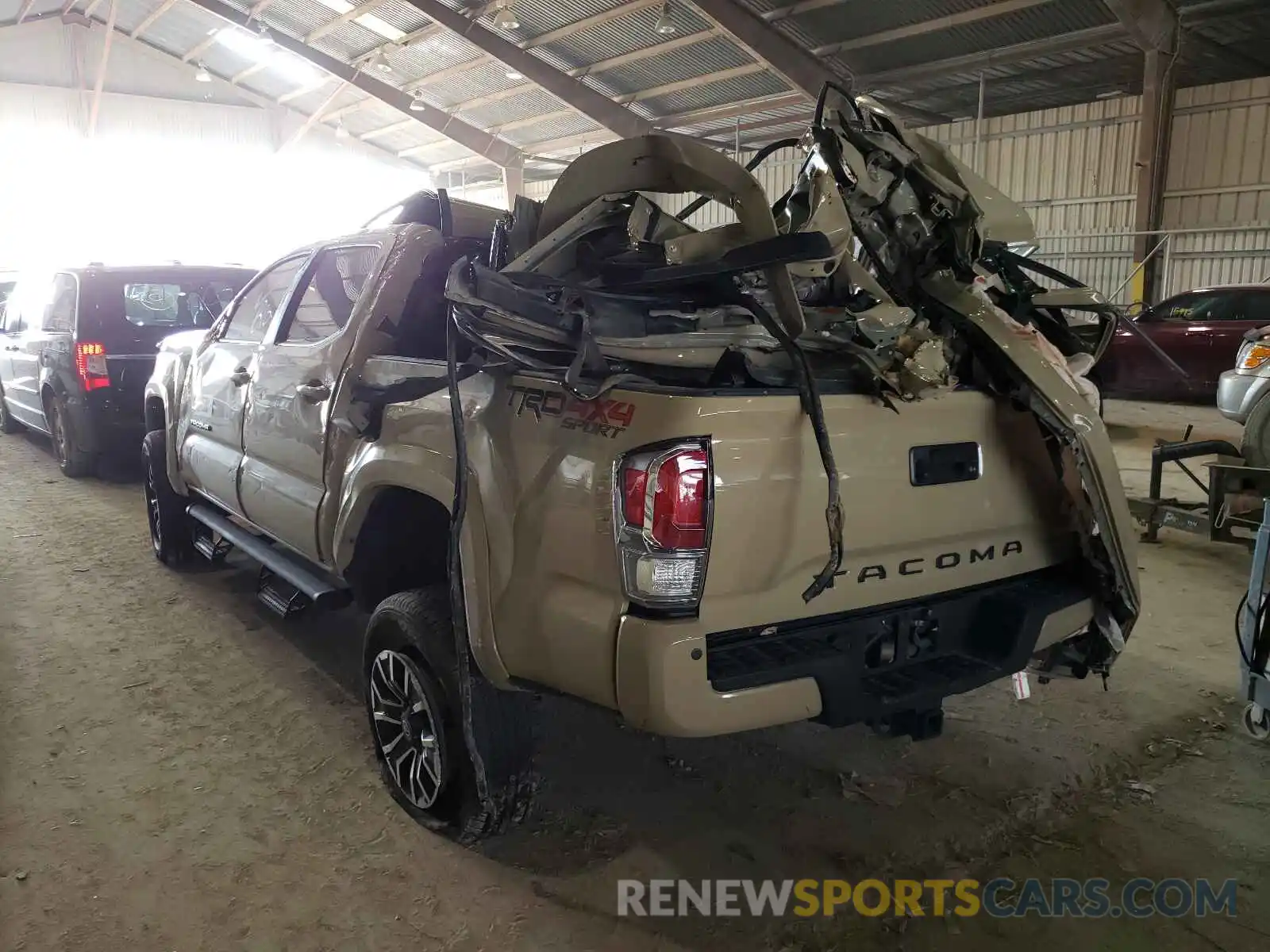 3 Photograph of a damaged car 5TFCZ5AN4LX239413 TOYOTA TACOMA 2020