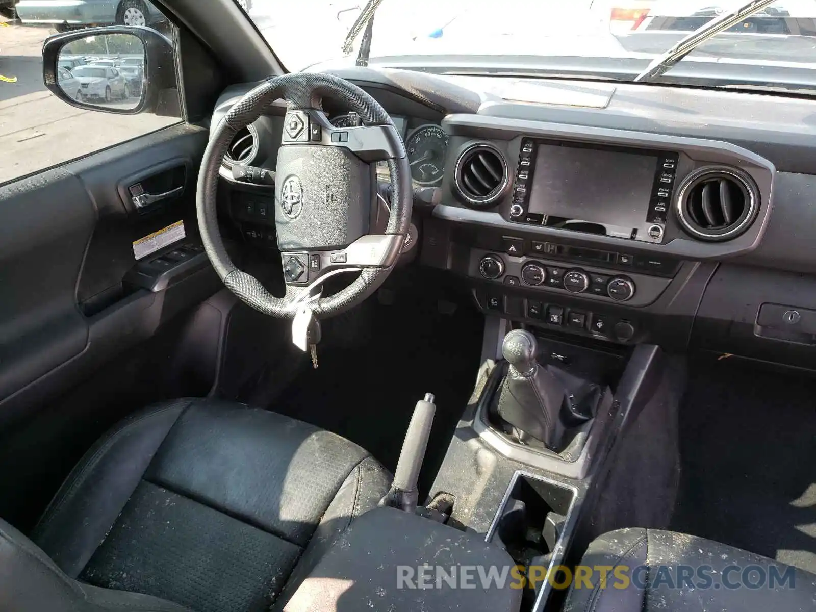 9 Photograph of a damaged car 5TFCZ5AN5LX221857 TOYOTA TACOMA 2020