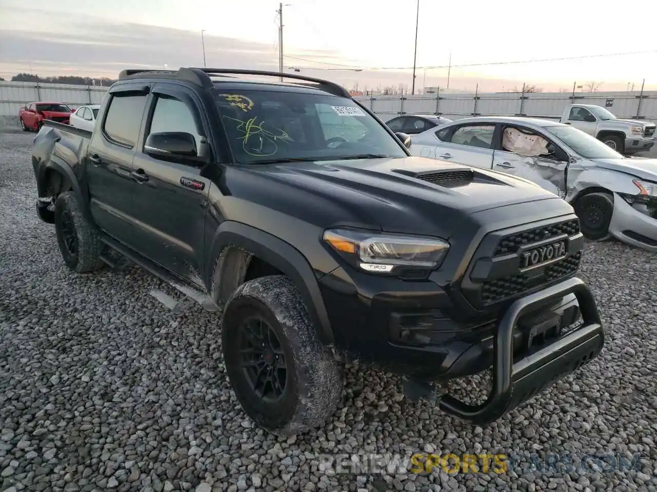 1 Photograph of a damaged car 5TFCZ5AN5LX222202 TOYOTA TACOMA 2020