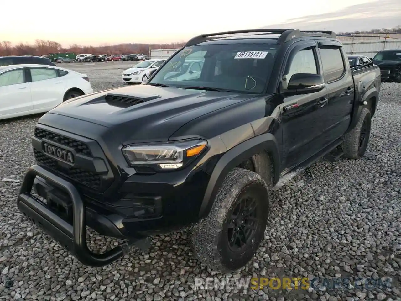 2 Photograph of a damaged car 5TFCZ5AN5LX222202 TOYOTA TACOMA 2020