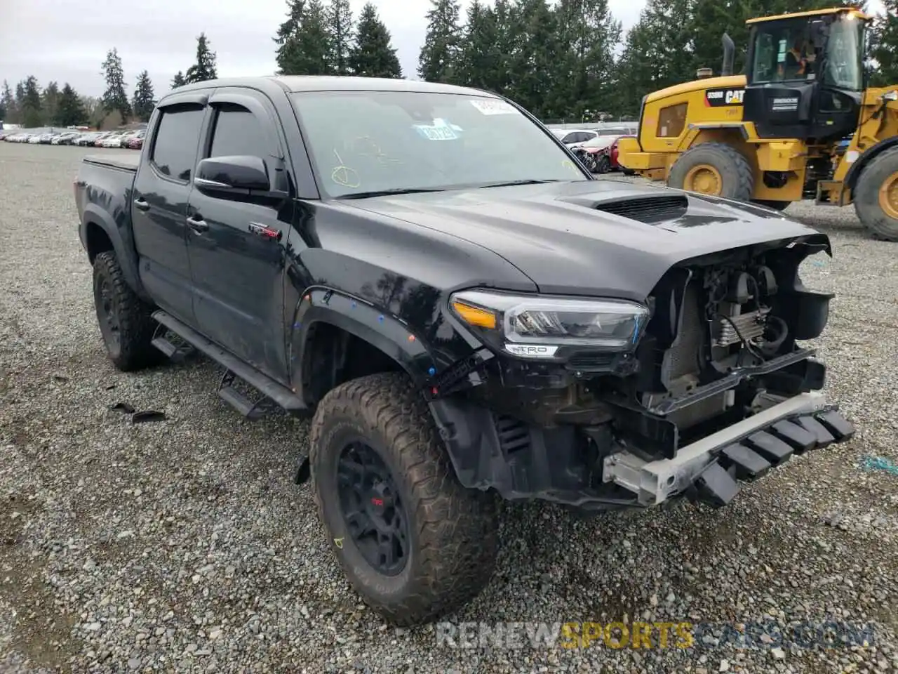 1 Photograph of a damaged car 5TFCZ5AN5LX223821 TOYOTA TACOMA 2020